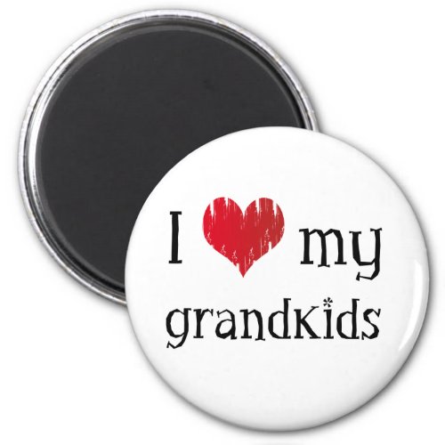 I love my grandkids magnet