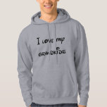 I Love My Grandkids To The Moon And Back Hoodie at Zazzle