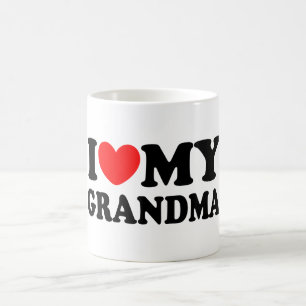 I Love My Grandma Coffee Mug