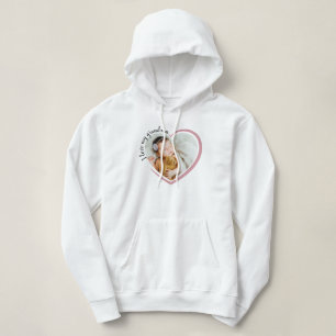I Love My Grandma Heart Photo  Hoodie