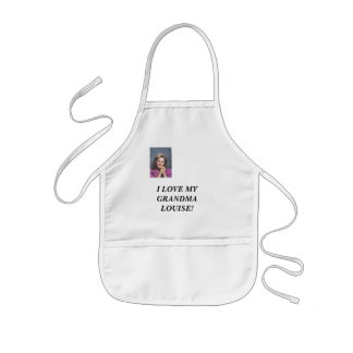 I LOVE MY GRANDMA LOUISE... - Customized Kids' Apron