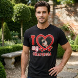 I Love My Grandma Personalized T-Shirt<br><div class="desc">I Love My Grandma Personalized Photo and Text</div>