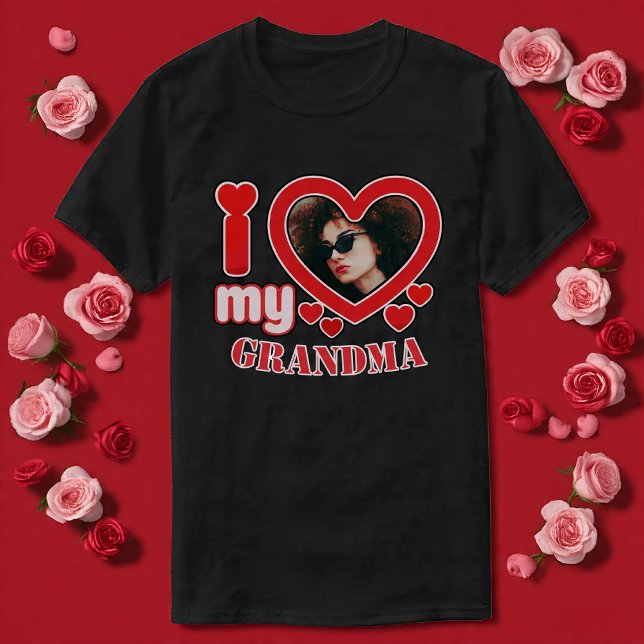 I Love My Grandma Personalized T-Shirt (Creator Uploaded)