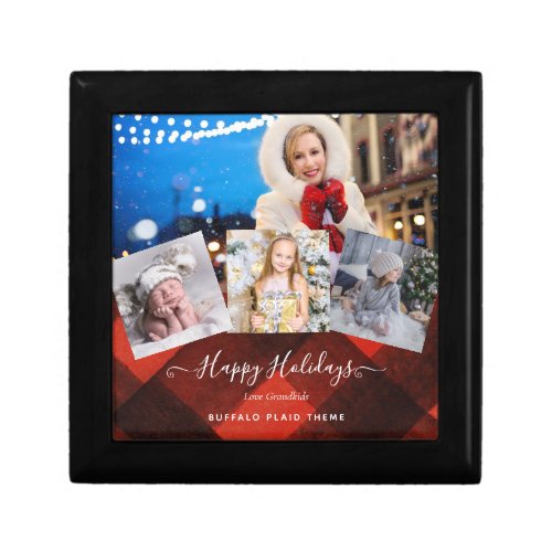 I Love My GRANDMA _ PHOTO COLLAGE Grandparent Gift Gift Box