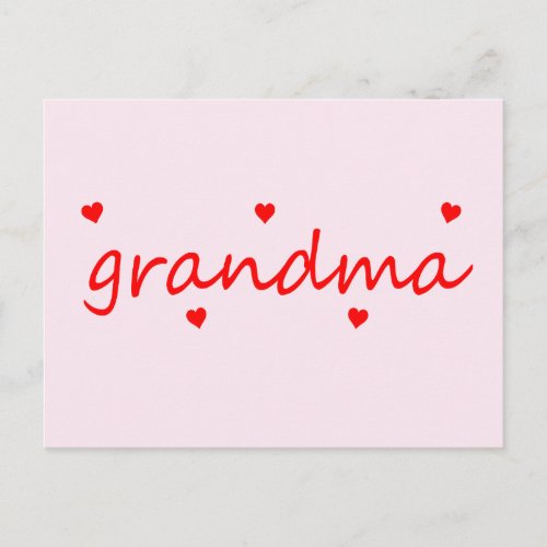 I love my grandma
