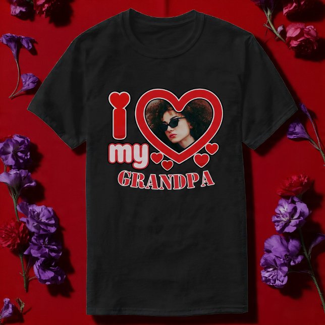I Love My Grandpa Personalized T-Shirt (Creator Uploaded)