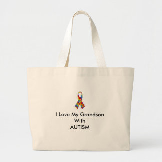 I Love My Grandson WithAUTISM bag