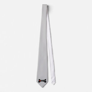 I Love My Great Dane  - Dog Bone Neck Tie