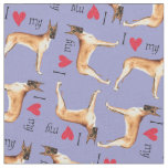 I Love my Great Dane Fabric