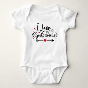 I Love My Great Grandma Cute Gift Baby Bodysuit