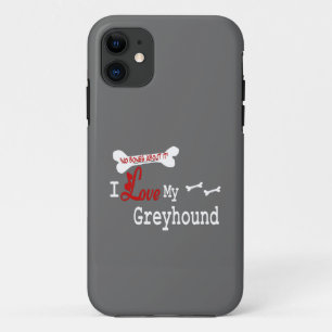 I Love My Greyhound iPhone 11 Case
