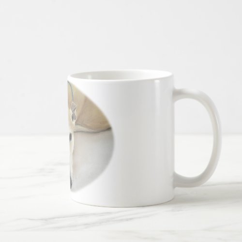 I Love my Greyhound Dog Art Pastel Coffee Mug