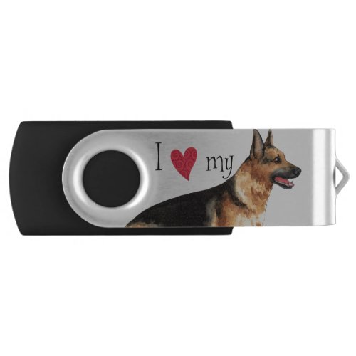 I Love my GSD Flash Drive