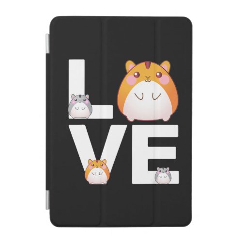 I Love My Hamster iPad Mini Cover
