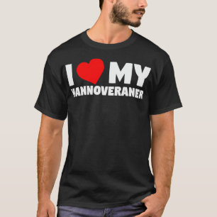 I love my Hannoveraner Horse T-Shirt