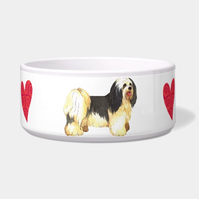 I Love my Havanese Bowl (Right)