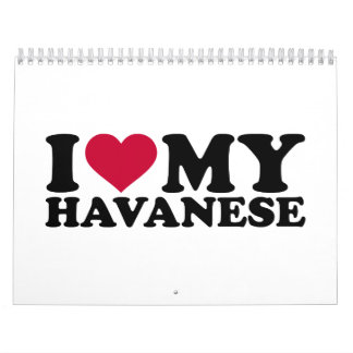 I love my Havanese Calendar