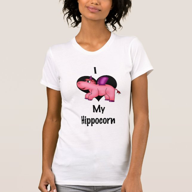 I Love my Hippocorn T-Shirt (Front)