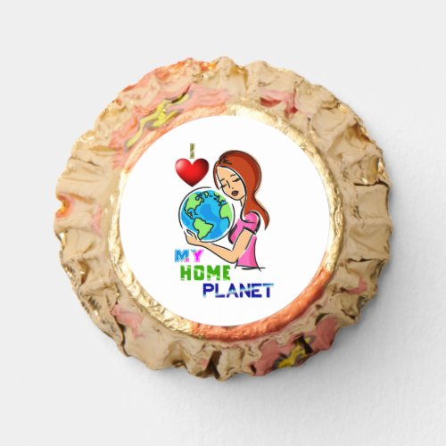 I Love My Home Planet Save World Mother Earth Day Reeses Peanut Butter Cups
