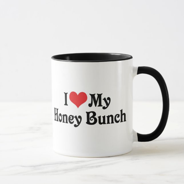 I Love My Honey Bunch Mug (Right)