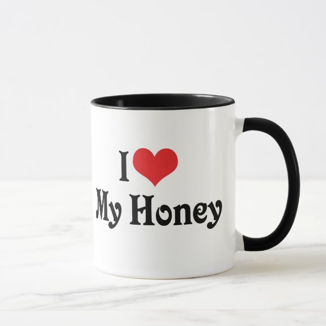 I Love My Honey Mug (Right)