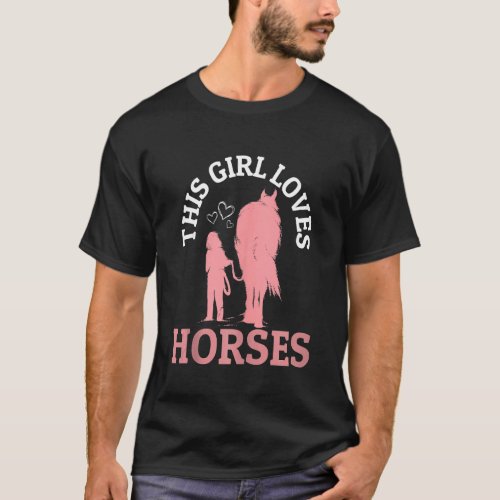 I Love My Horse Girl Tank Top