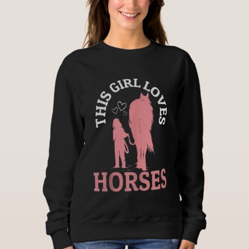 I Love My Horse Girl Tank Top
