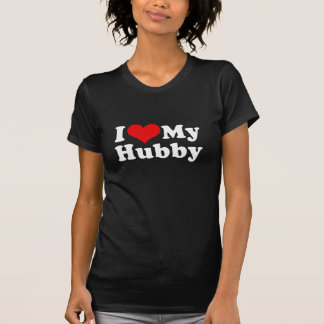I Love My Hubby Husband Valentine's Day T-Shirt