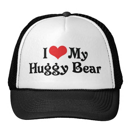 I Love My Huggy Bear Hat | Zazzle