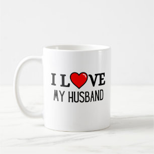 I love my husband coffee mug