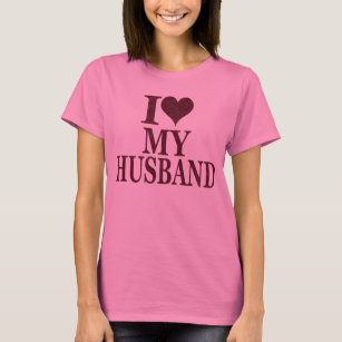 i heart my husband t shirt
