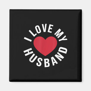 I Love My Husband Marriage Anniversary Heart My Hu Magnet