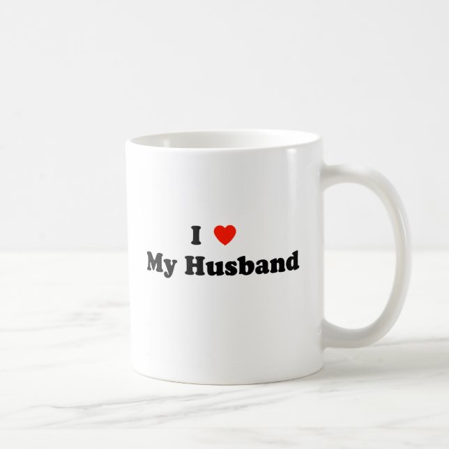 I Love My Husband Mug (Right)