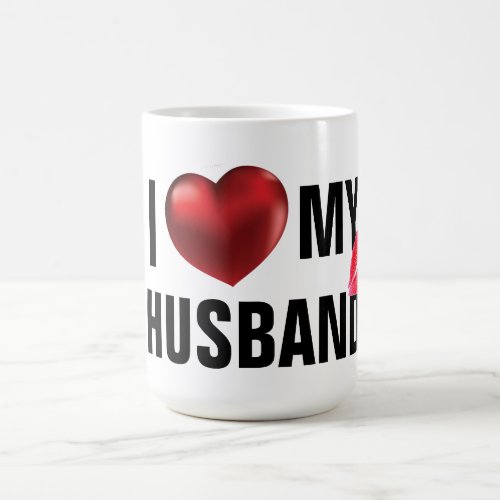 I love my husband mug valentines day gift idea