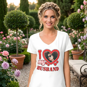 I Love My Husband Personalized T-Shirt