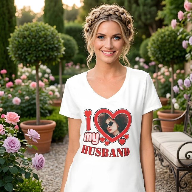 I Love My Husband Personalized T-Shirt (Creator Uploaded)