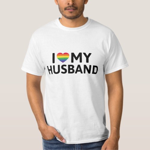 I Love My Husband T_Shirt