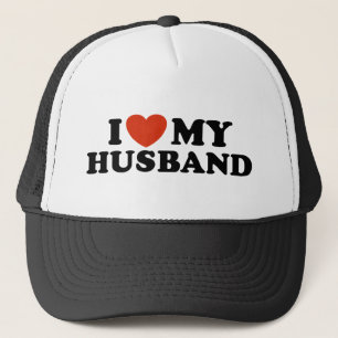 I Love My Husband Trucker Hat