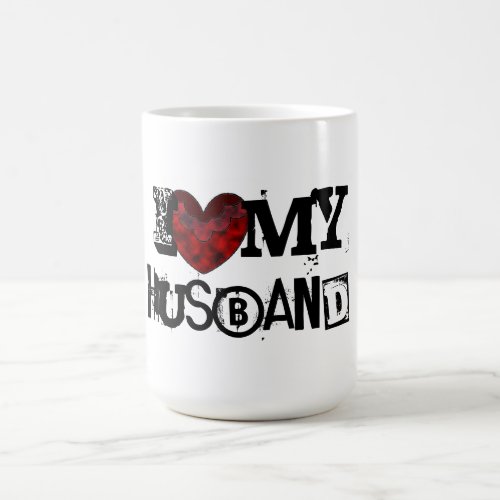 I love my husband valentines birthday anniversary coffee mug