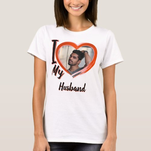 I Love My Husband Womens Tshirts