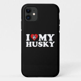 I Love My Husky iPhone 11 Case