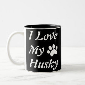 I love my Husky Two-Tone Coffee Mug