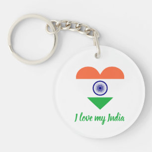I love my India🇮🇳 keychain