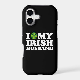 I Love My Irish Husband Couple St Patrick's Day iPhone 17 Case