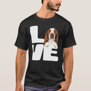 I Love My Irish Red And White Setter Dog T-Shirt