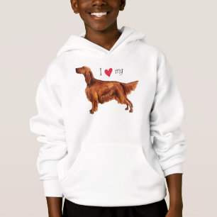 I Love my Irish Setter Hoodie