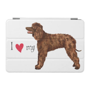I Love my Irish Water Spaniel iPad Mini Cover