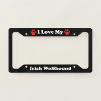 I Love My Irish Wolfhound Dog