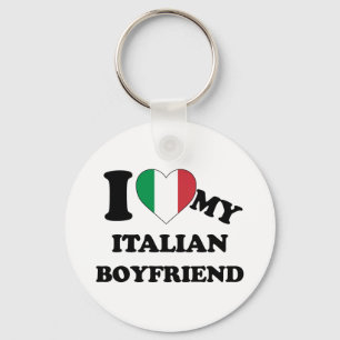 I love my Italian Boyfriend Keychain