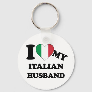 I love my Italian Husband Keychain